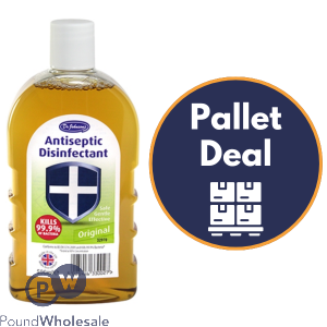 Dr Johnson's Antiseptic Disinfectant 500ml Pallet Deal