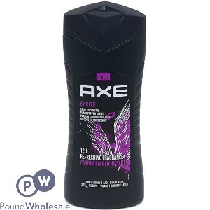 Axe Xl Excite 3-in-1 Shower Gel 400ml