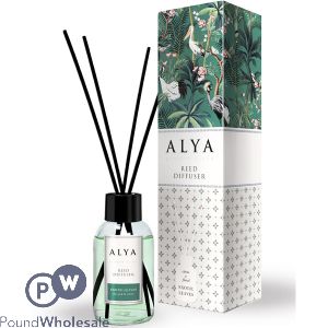 Alya Bamboo Stick Exotic Leaves Reed Diffuser 100ml