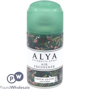 Alya Exotic Leaves Air Freshener Automatic Spray 250ml