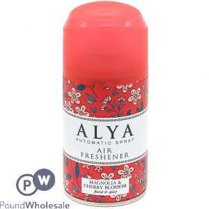 Alya Magnolia & Cherry Blossom Air Freshener Automatic Spray 250ml