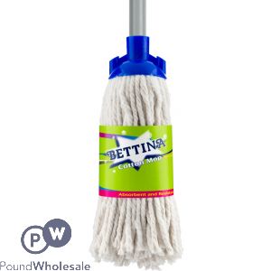 Bettina Premium Cotton Mop With Handle