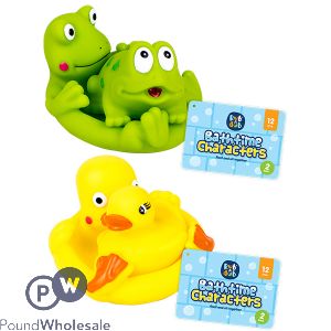 Rub A Dub Floating Bathtime Characters Play Set 2 Pack