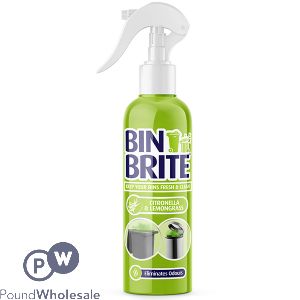 Bin Brite Citronella & Lemongrass Bin Odour Neutraliser Spray 400ml