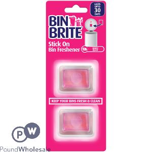 Bin Brite Berry Blast Stick On Bin Freshener 2 Pack