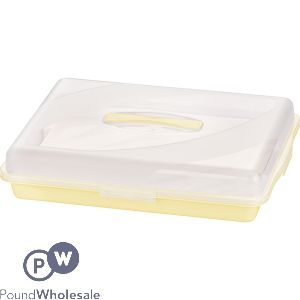 Bager Luna Pastry Container With Tray