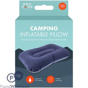 Procamp Camping Inflatable Pillow 42cm X 26cm