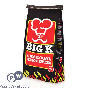 Big K Barbecue Charcoal Briquettes 5kg