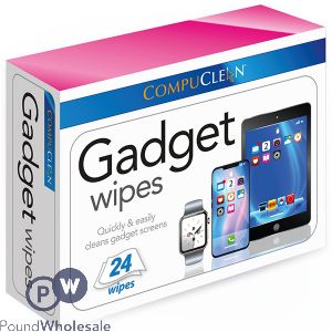 Compuclean Gadget Wipes 24pk