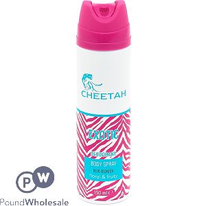 Cheetah Exotic Women's Deodorant Body Spray 150ml