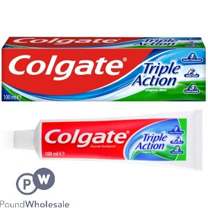 Colgate Original Mint Triple Action Toothpaste 100ml