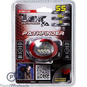 Dekton Pro Light XA55 Pathfinder Head Torch -