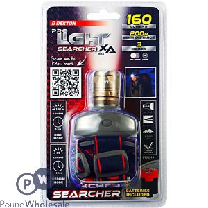 Dekton Pro Light XA160 Searcher Head Torch
