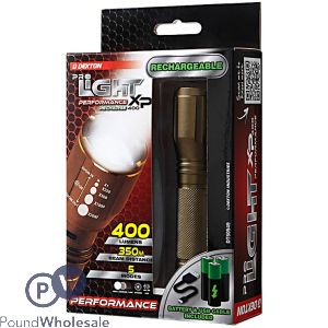 Dekton Pro Light XP400 Rechargable Performance Torch