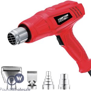 Dekton 2000w Heat Gun 4pc