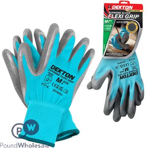 Dekton Latex-Coated Flexi Grip Supreme Work Gloves Medium