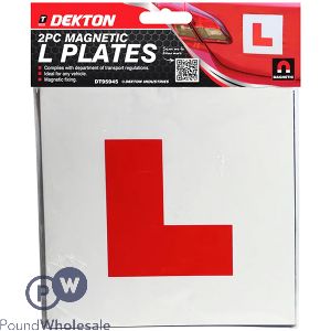 Dekton Magnetic L Plates 2 Pack