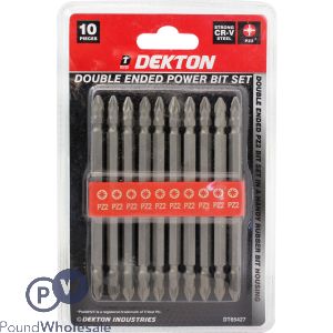 Dekton Double Ended Power Bit Set