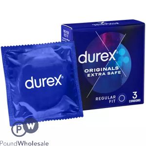 Durex Originals Extra Safe Condoms 3 Pack