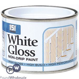 151 White Gloss Non-Drip Paint 180ml