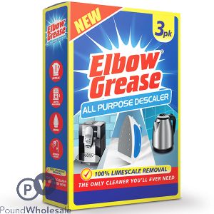 Elbow Grease All Purpose Descaler 25ml 3 Pack