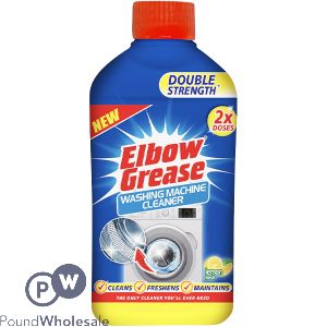Elbow Grease Double Strength Lemon Washing Machine Cleaner 250ml