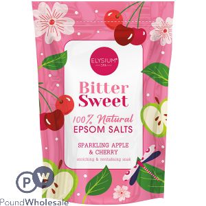 Elysium Spa 100% Natural Bitter Sweet Epsom Bath Salts 450g