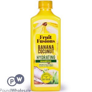 Fruit Fusions Banana & Coconut Hydrating Shampoo 600ml