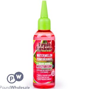 Fruit Fusions Watermelon & Pomegranate Moisturising Hair Shine 100ml