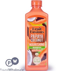 Fruit Fusions Papaya &amp; Coconut Nourishing Shampoo 600ml