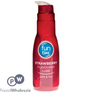 FUN TIME STRAWBERRY FLAVOURED LUBRICANT 75ML