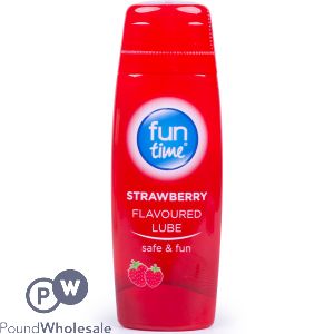 Fun Time Strawberry Flavoured Lubricant 75ml