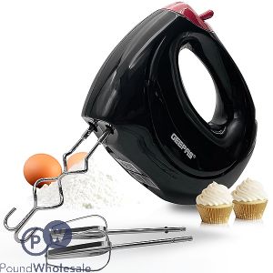 Geepas Black 7-Speed Hand Mixer 150W