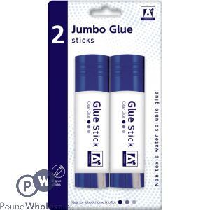 Jumbo Glue Sticks 2-pack