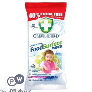 GREEN SHIELD FOOD SURFACE WIPES
