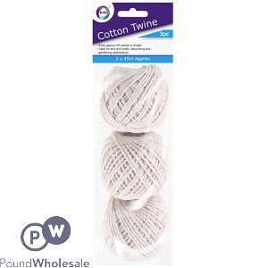 DID Cotton Twine 45m 3 Pack
