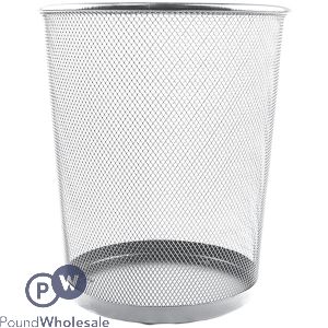 Store Smart Silver Metal Mesh Bin 27cm X 23.5cm