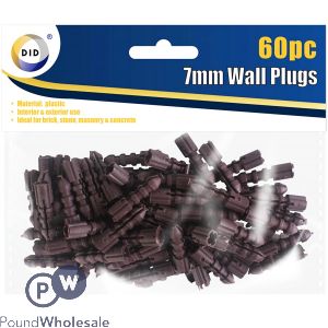 Did Wall Plugs 7mm 60pc