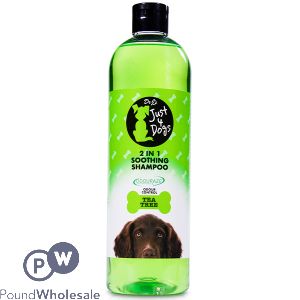 Dr J's Just 4 Dogs 2-In-1 Soothing Shampoo 500ml