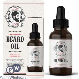 Jolly Good Grooming Co Cedarwood Beard Oil 30ml