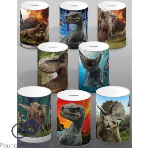 Jurassic World Money Tins