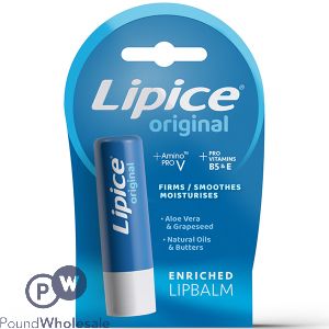 Lipice Original Enriched Lip Balm