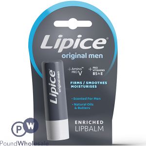 Lipice Original Men Enriched Lip Balm