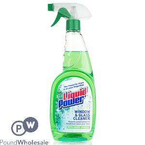 Liquid Power Window & Glass Cleaner With Added Vinegar 750ml