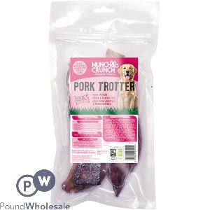 Munch & Crunch 100% Natural Pork Trotter Dog Treat