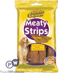 Munch & Crunch Meaty Strips Chicken 18 Pack