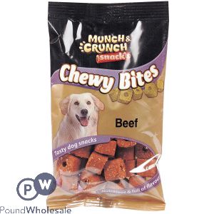 Munch & Crunch Chewy Bites Beef 