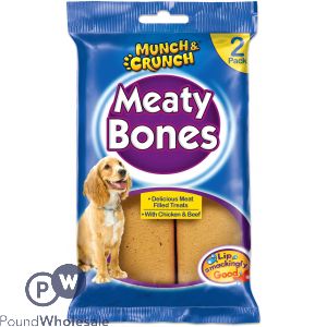 Munch & Crunch Meaty Bone 140g 2 Pack