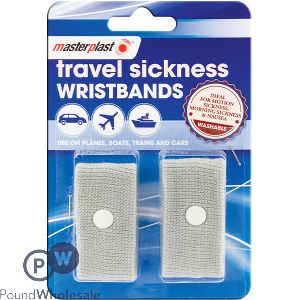 Masterplast Travel Sickness Wristbands 2 Pack