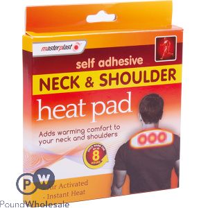 Masterplast Self-adhesive Neck & Shoulder Heat Pad Clip Strip